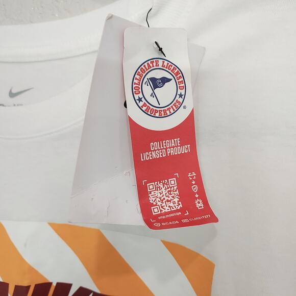 Nike USC White Crew Neck Short Sleeve T-Shirt Size XL - Picture 4 of 9